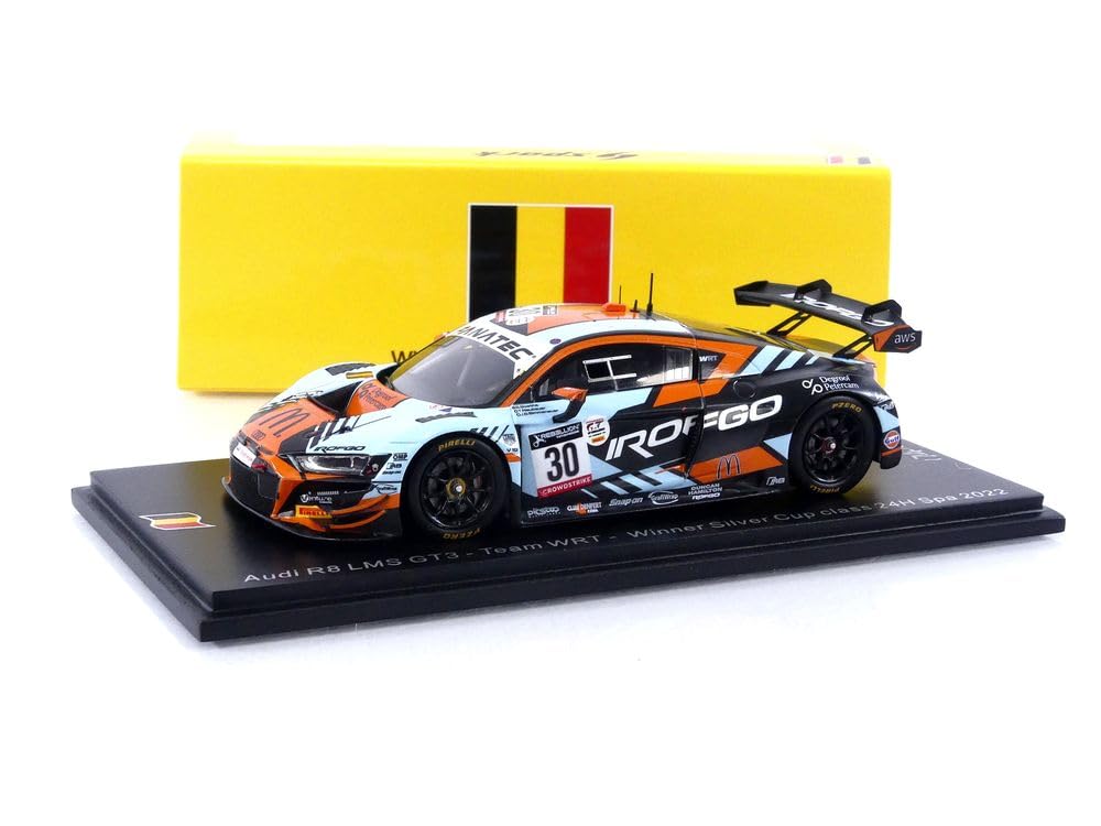 Spark - AUD R8 LMS GT3 - Winner Silver Cup Spa 2022-1/43: Amazon